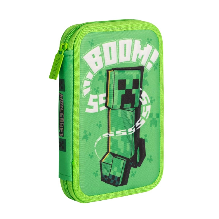 Cartuchera Escolar Mooving 2026 Minecraft 1 Piso Art.1520248